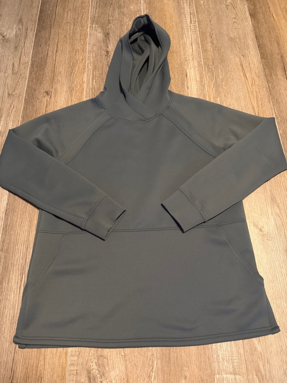 32 Degrees Heat Bluish Gray Hooded Performance Pullover